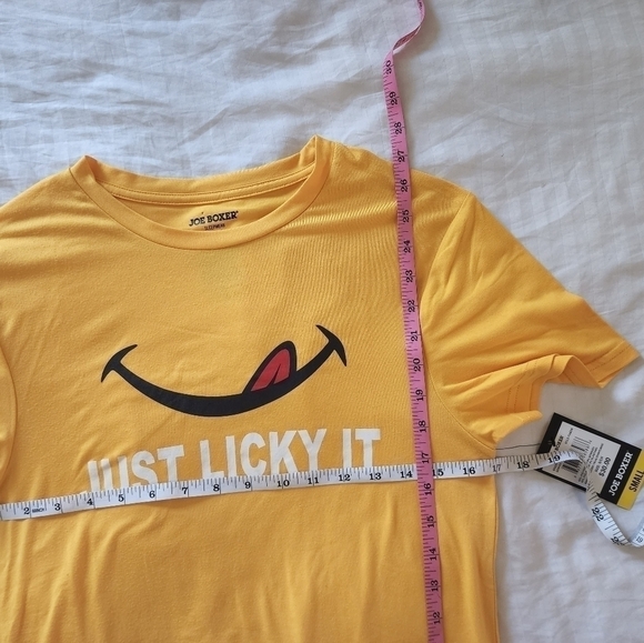 Men's Joe Boxer Gold Fusion Graphic PJ/ Sleep Wear Tee size Small - Picture 2 of 4